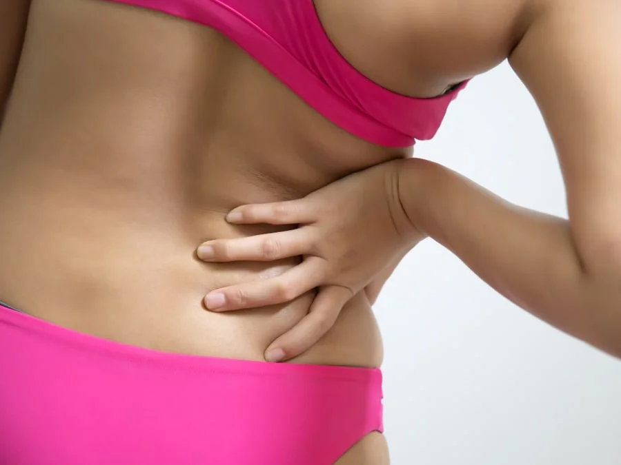 Illustration representing the spine and intervertebral discs.